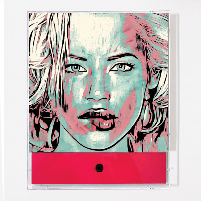 Moonpop Art Factory Andre Janssen, Katjuscha pink, Moonpop Art Factory Andre Janssen.